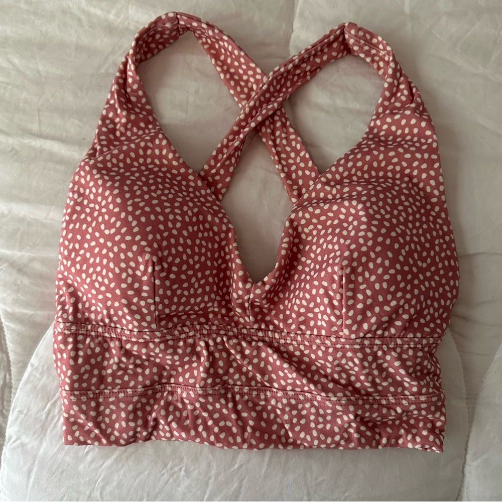 Buffbunny Pink Bossy Print Alpha Sports Bra